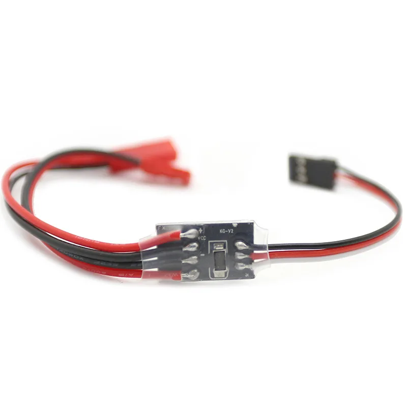 8-17A High Current Remote Electronic Switch For Pwm Control For 3V-30V For Uav Model Aircraft Red ABS Compact Design With LED