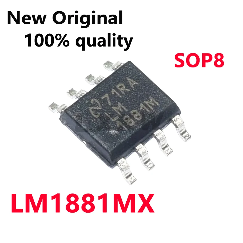 10/PCS New LM1881MX LM1881M SOP8 Video signal synchronous separator In Stock