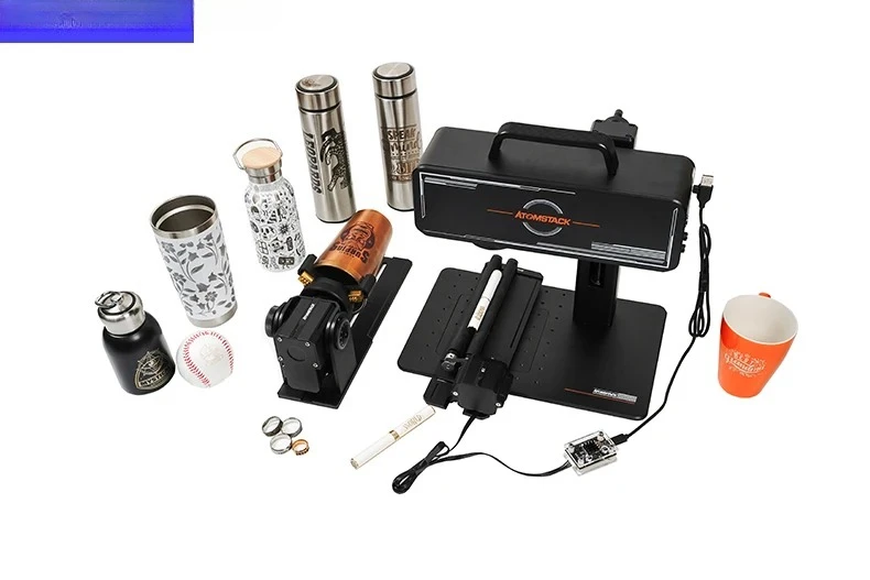 M4 PRO laser engraving machine automatic handheld metal marking lettering small leaf engraving cutting