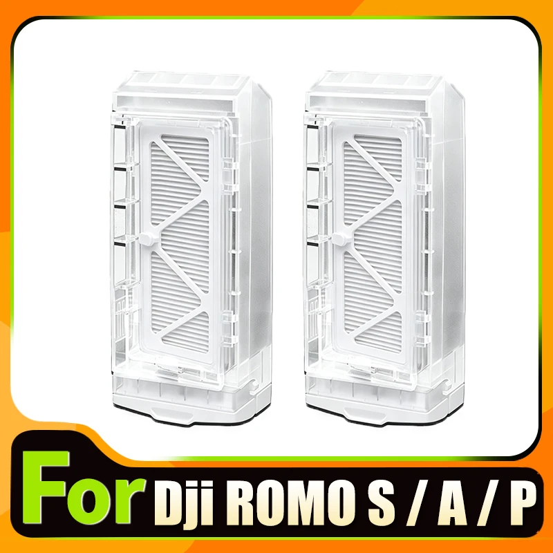 Оригинальный контейнер для пыли для робота-пылесоса DJI ROMO P / ROMO S / ROMO A, аксессуары, контейнер для мусора с фильтром, запасные части