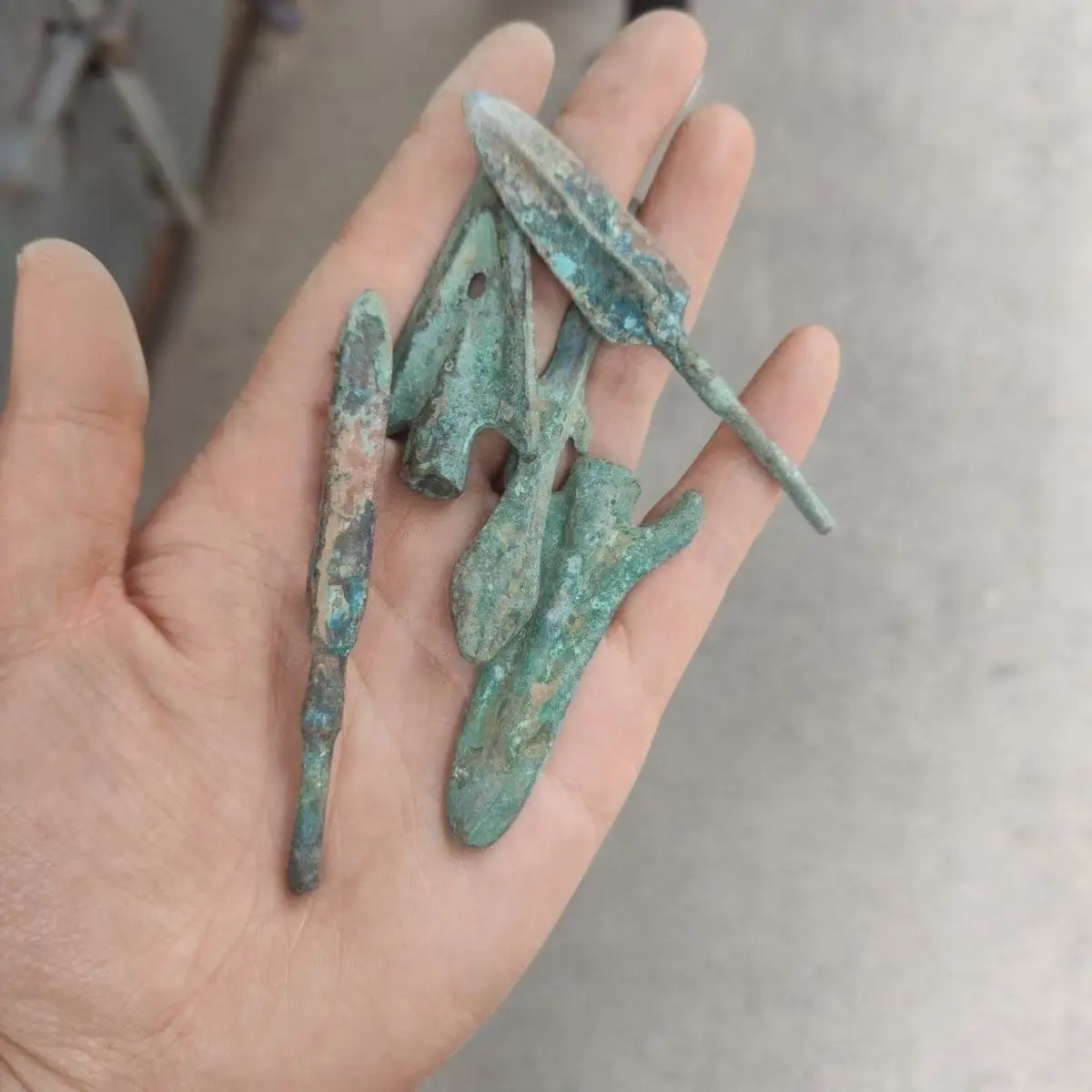 1pc Old Rare Copper Ware for Collection Home Office Ornaments Gifts Ancient Arrow Antique