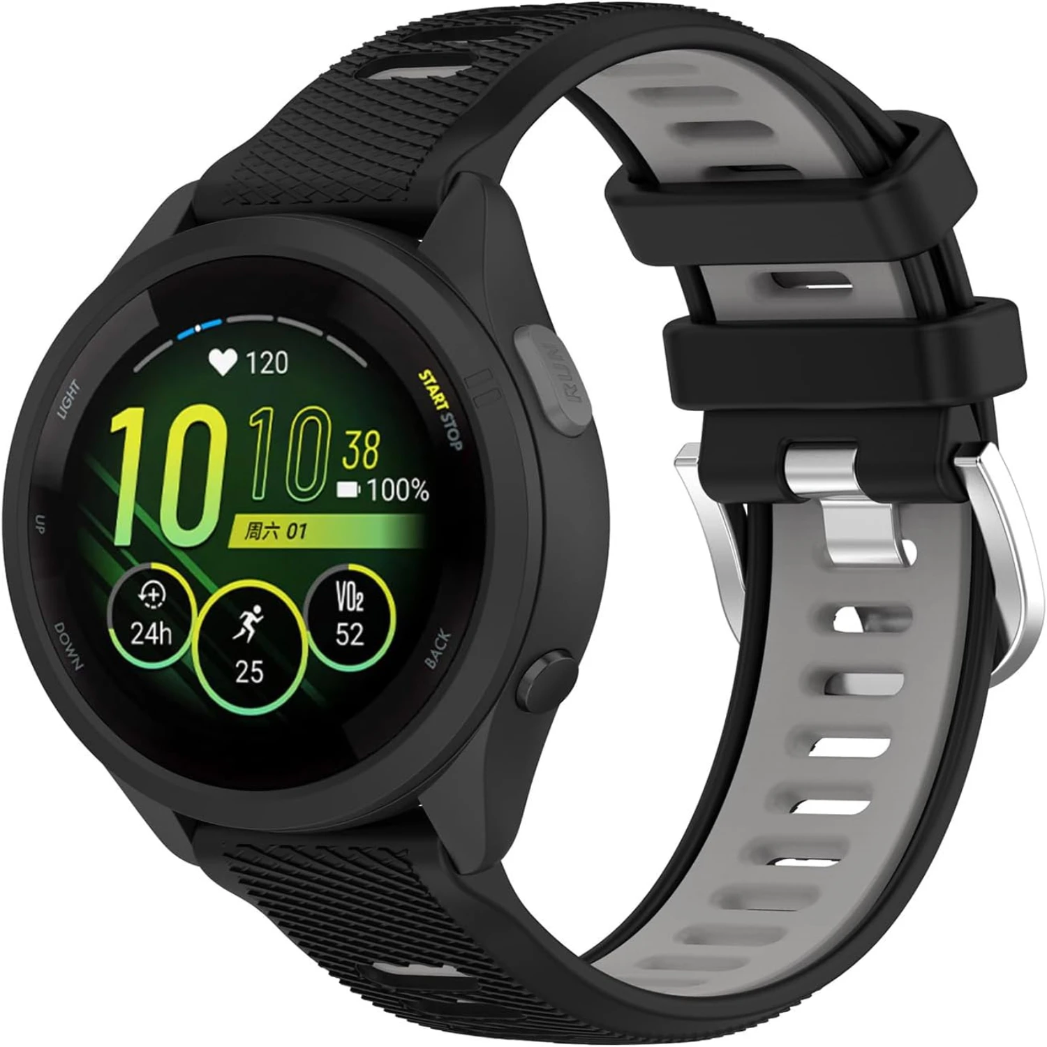 Take your style to the next level with these durable and versatile silicone bands. Effortlessly cool and trendy, stand out from