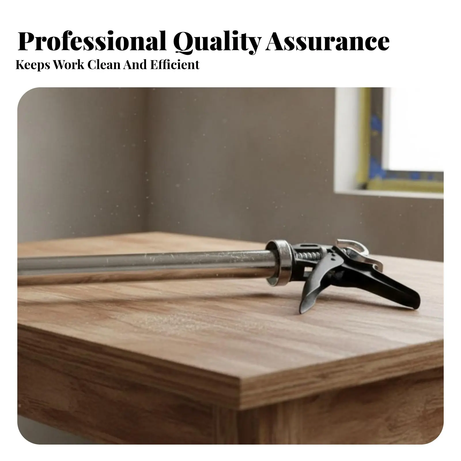 Silicone Long-Lasting Caulking Sturdy Duty Even Flow for DIY Hobbyists, Renovation Task S, Window Sealing