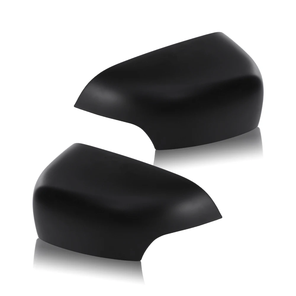 For Ford Ranger 2012-2022 T6 T7 T8 Everest 2015-2022 Side Mirror Caps Rearview Mirror Cover Matte Black Car Accessories 1Pair