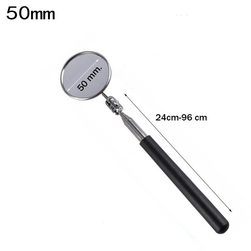 360 °   Inspectiespiegel LED-licht Telescopische spiegels Verleng mechanisch gereedschap Inspectiespiegel Telescopische handgreep Reparatiegereedschap