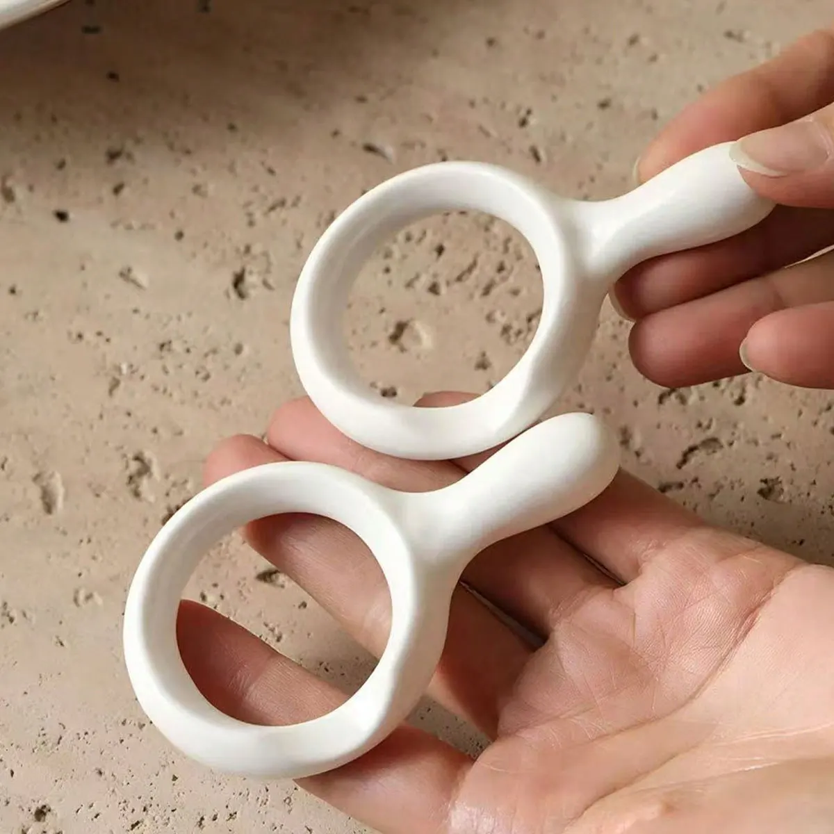 Ceramic Chopstick Holder, Chopstick Rest, Chopstick Pillow, Chinese-Style Home Creative Chopstick Holder, Chopstick Stand, Spoon Rest, Hotel Table Setting Chopstick Pad, 2 Pieces