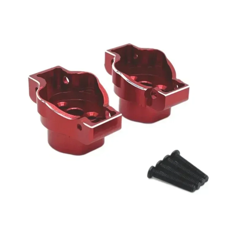 Conector de copa del eje trasero para WLtoys 104006 104010 104020 104026 RC, Kit de piezas de accesorios OP de actualización de Metal para coche