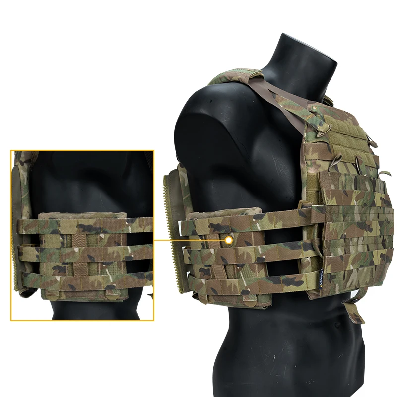 IDOGEAR Tactical Side Plate Pouch For JPC2.0 AVS Vest Molle