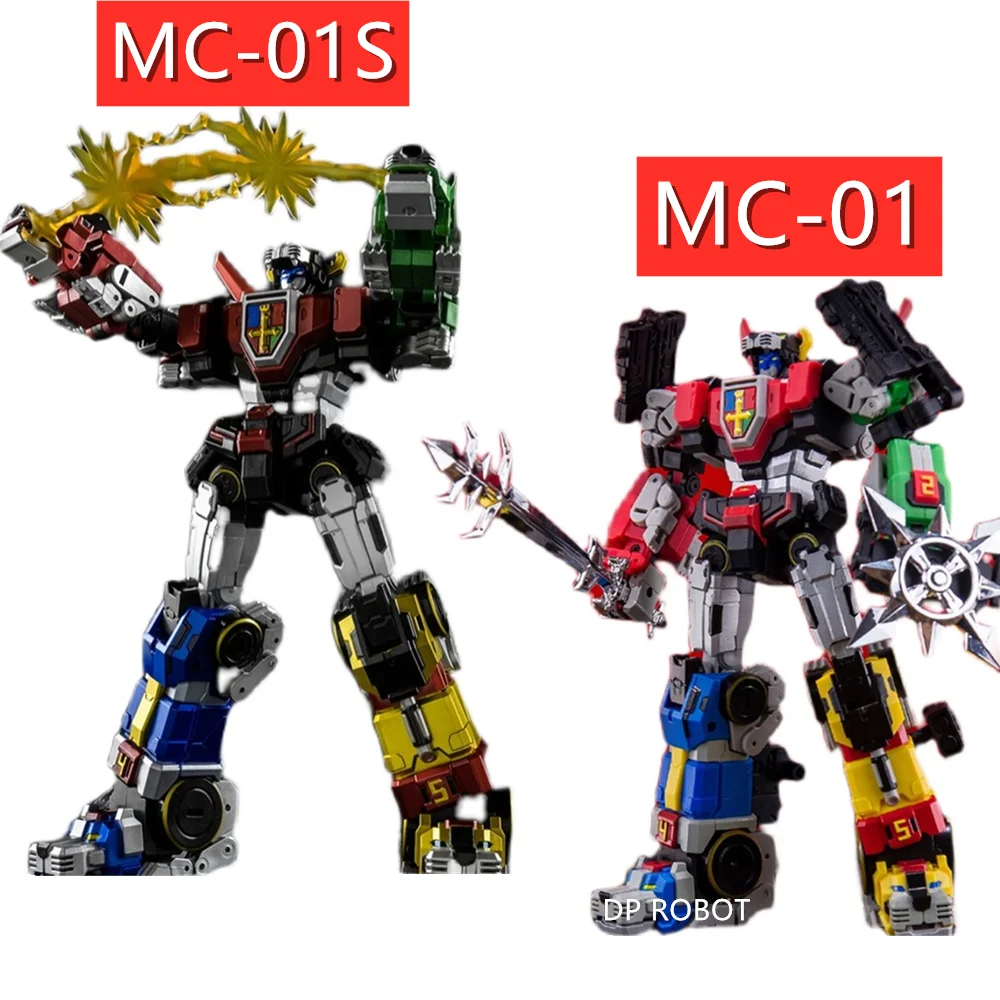EN STOCK Gato de la suerte transformación MICRO COSMOS MC-01 MC-01S ELVIS Dios de la guerra combinación Metal Beast Kings MC01S figura de acción