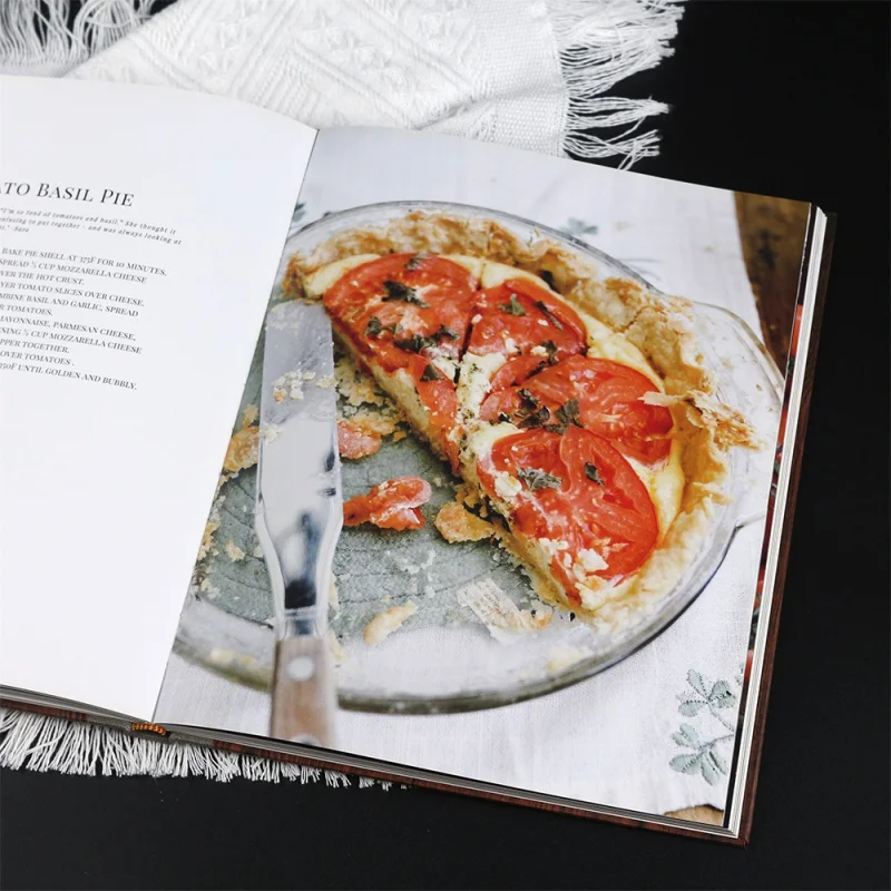 Libro personalizado de tapa dura de alta calidad, libro de recetas personalizado, impresión de libros de cocina