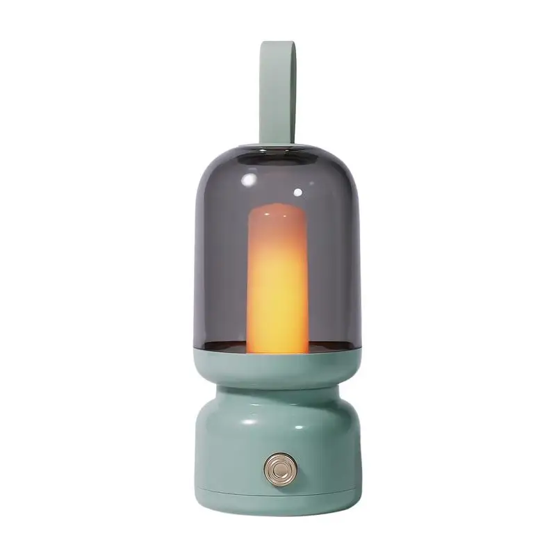 

LED Tent Lantern Cordless Table Lamp Camping Lantern Equipment With Portable Design For Nursery Tent Bedroom Living Room Hiking
