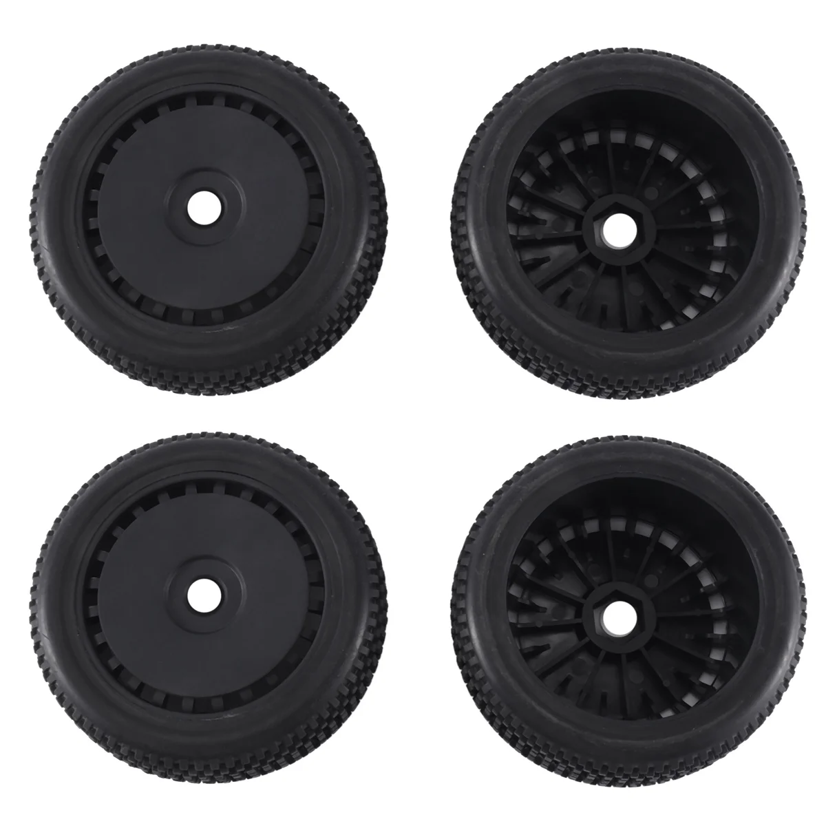 

Modern 4Pcs 116Mm 1/8 RC Off-Road Buggy Tires Wheel 17Mm Hex,2
