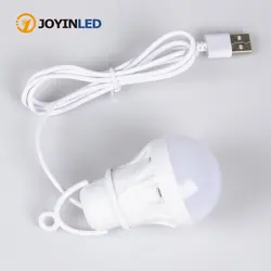 LED 랜턴 휴대용 캠핑 램프 미니 전구 3W 5V LED USB 전원 책 빛 LED 독서 학생 공부 테이블 램프, 슈퍼 Birght