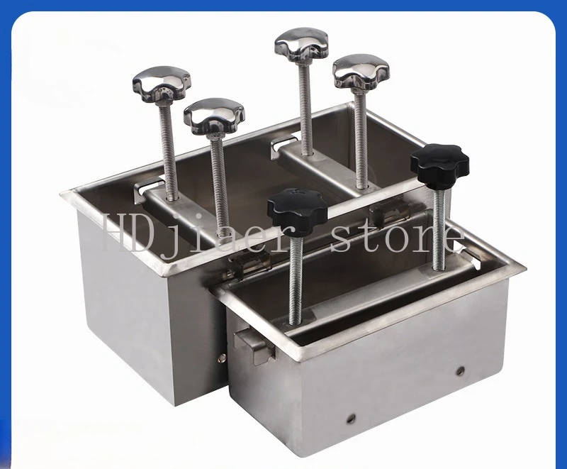 

304 stainless steel meat pressing mold, cooked meat, pork head meat, beef and mutton forming tool, frozen meat brick setting