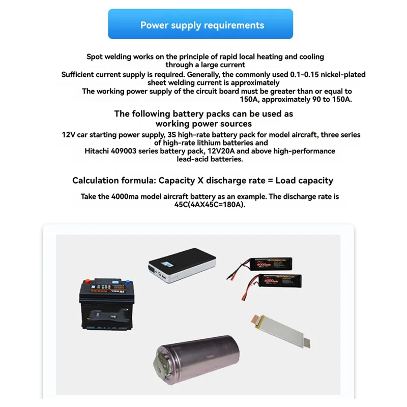【Last-Chance!】Battery Storage Solder Circuit Board 12V DIY Portable Spot Welder Set, Unassembled Welding Tool