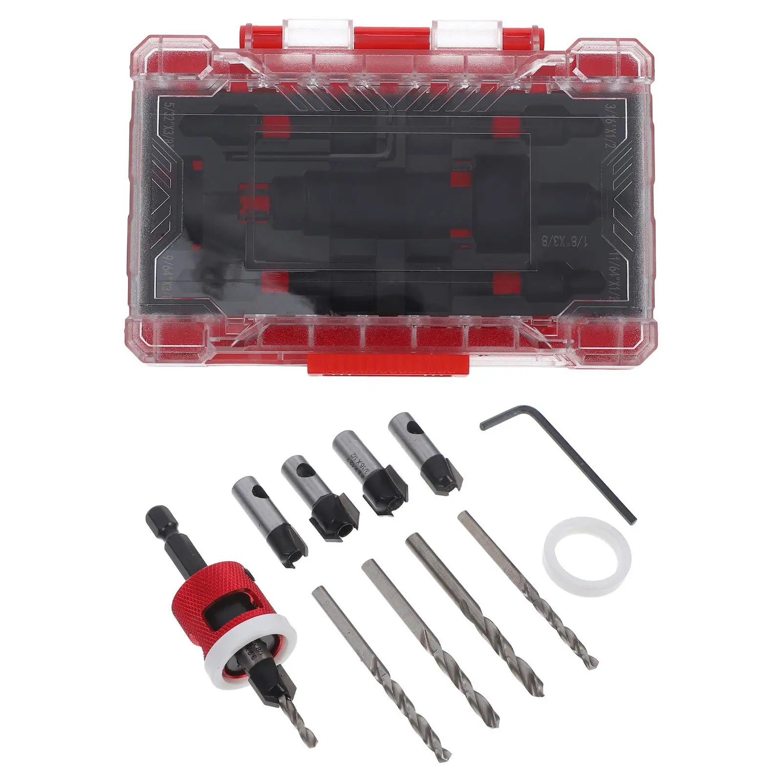 

Countersunk Drill Countersink Bit Woodworking Tools Bits for with Depth