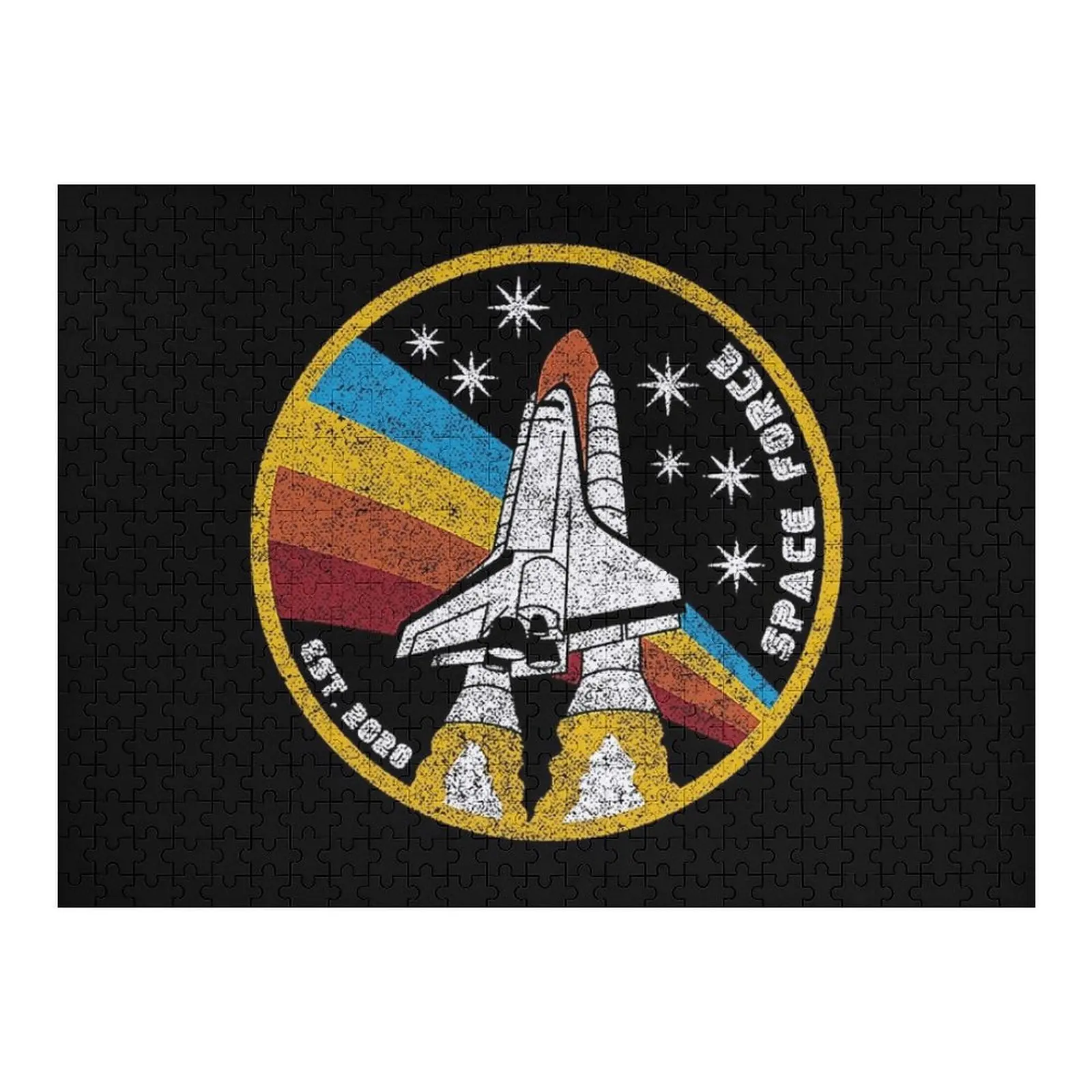 Space Force Shuttle Shirt Jigsaw Puzzle Woodens For Adults Personalised Wood Animals Scale Motors Puzzle