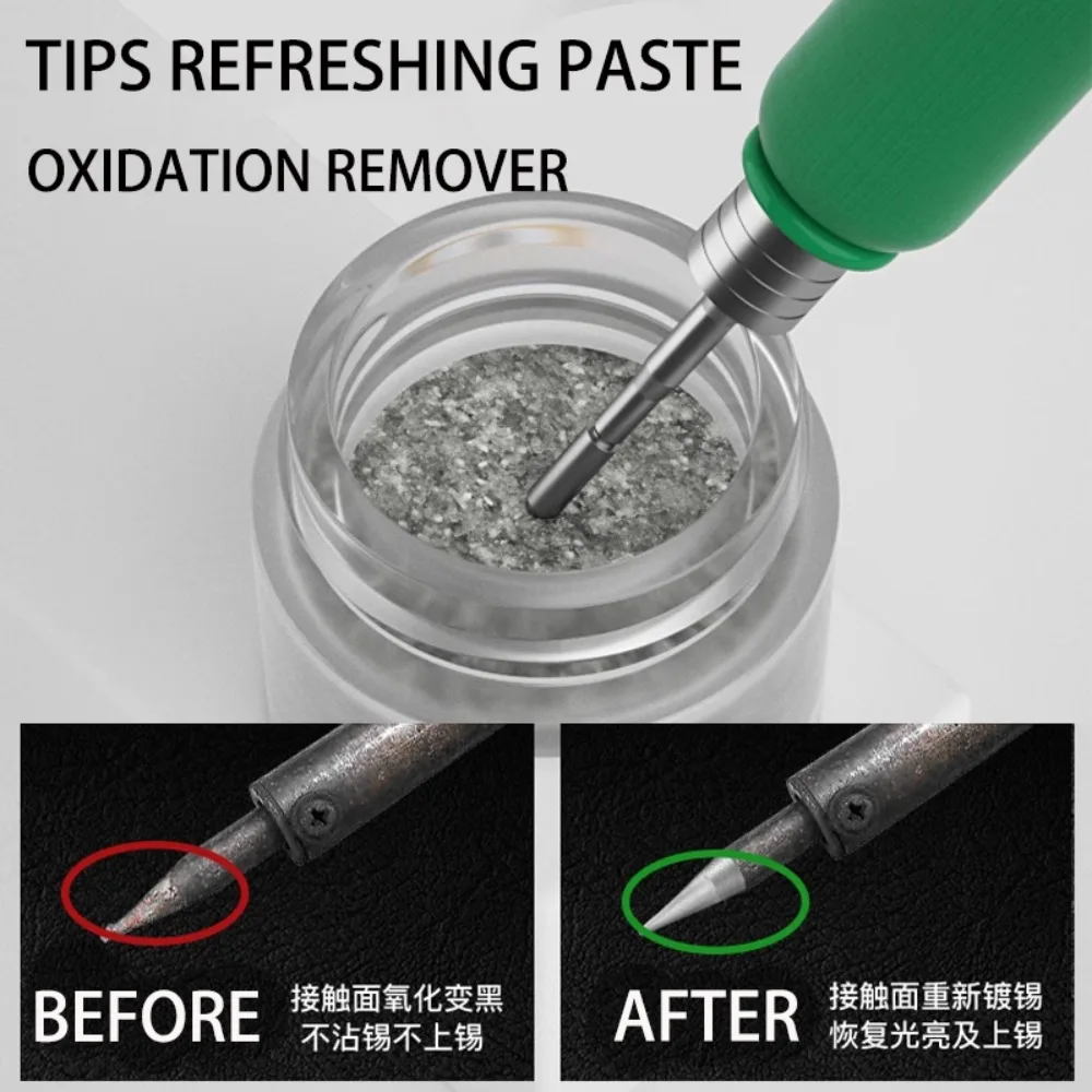 

MAANT Soldering Iron Tip Refresher Paste Oxidation Remover & Cleaner for Soldering Tips Solves Blackening & Poor Tinning Issues