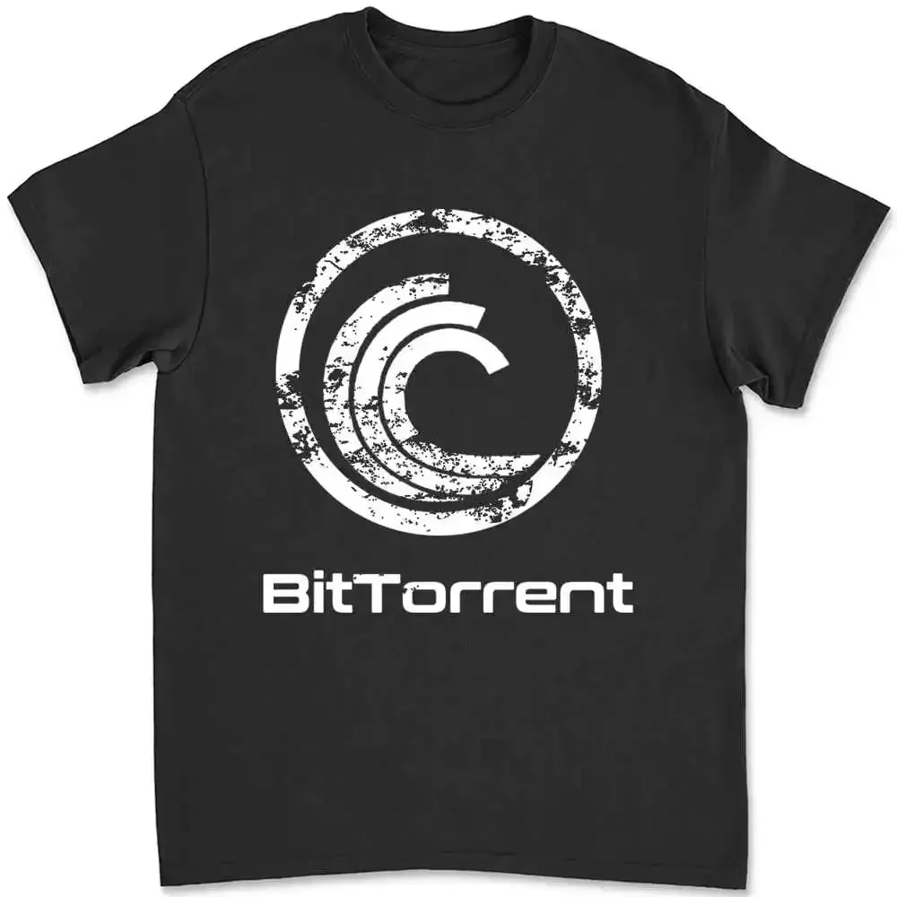 

Bittorrent Crypto Btt Token P2P Футболка с логотипом Coin Blockchain 22YL
