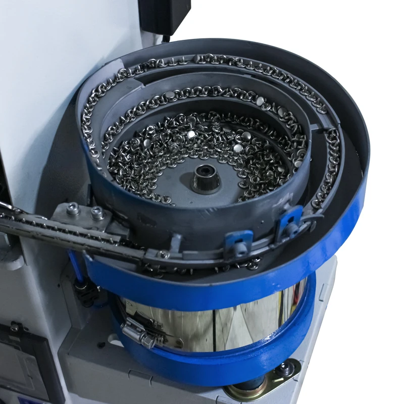Auto Nailing Machine for Snap Buttons on Industrial Fabric