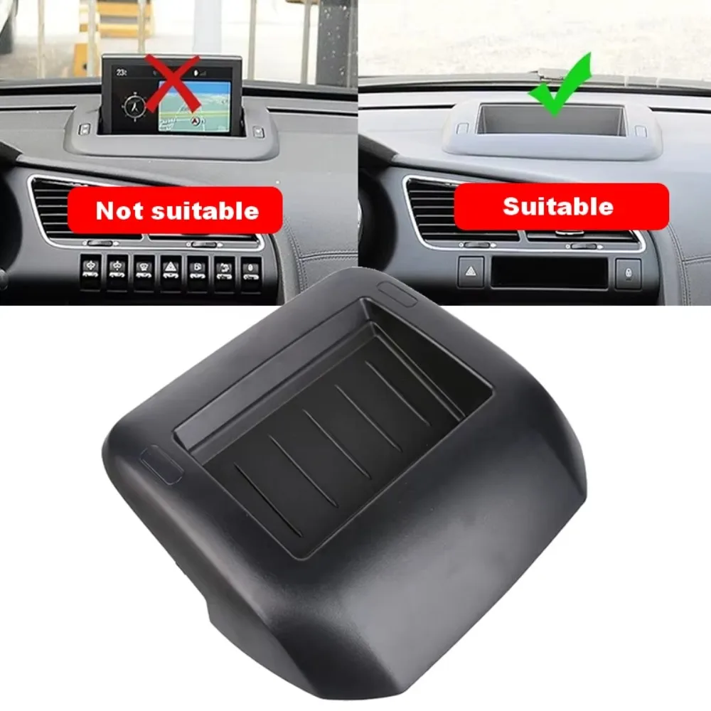

Para Peugeot 3008 5008 tablero caja de artículos diversos consola central caja de almacenamiento marco de navegación cubierta me