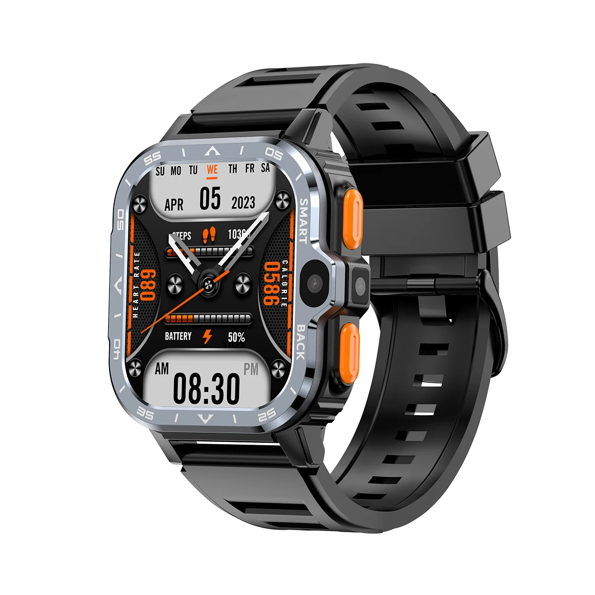 Gfordt Android Smart Watch Men GPS 16G/64G ROM HD Dual Camera NFC 4G SIM Card WIFI Wireless Fast Internet Access Smartwatch