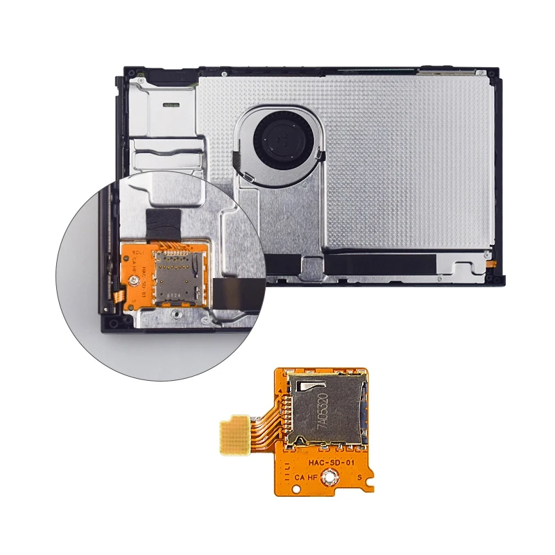 L77A for Micro-SD Card Slot Board for NS TF SD Card Slot Socket Board Replacement for