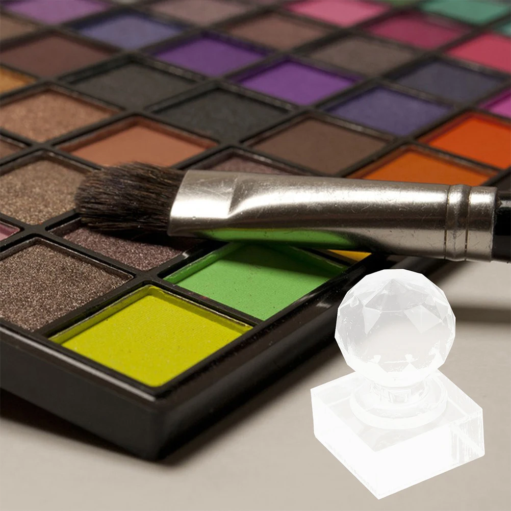 

2pcs Powder Mold Empty Metal Pans Acrylic Diy Eyeshadow Boxes Makeup Palette Depotting Tool Magnetic Pan Refillable Pressed
