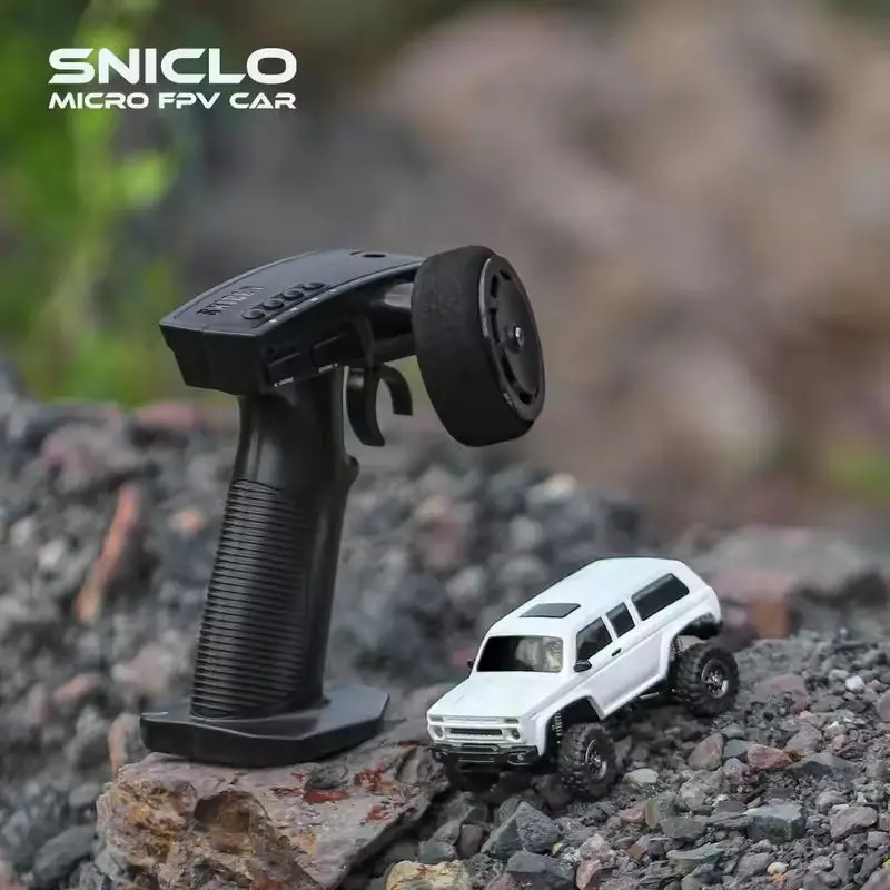 Nuovo Sniclo 1:43 Mini Simulazione Arrampicata Fpv Auto telecomandata Rc 4wd Giocattolo da tavolo Fuoristrada Giocattolo di compleanno per bambini Regalo