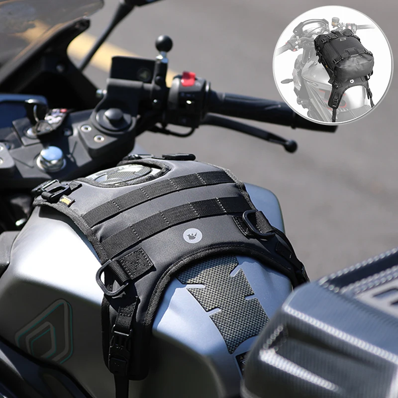 Torba na zbiornik paliwa motocykla Kamizelka podstawowa Przenośne akcesoria Molle Odpowiednie do uniwersalnego zestawu zbiornika paliwa do motocykla terenowego