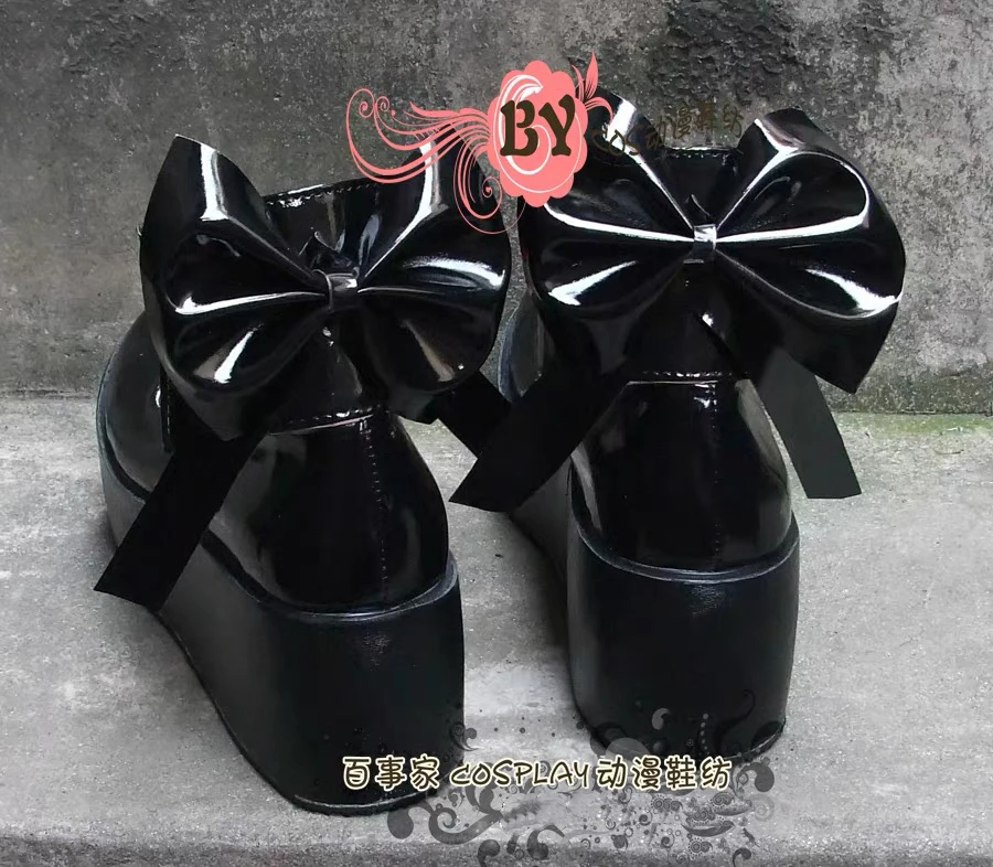 ライナー・ルービン真紅コスプレ衣装靴アニメローゼンメイデン女性かわいい赤い靴コスプレロリータ靴ハロウィン