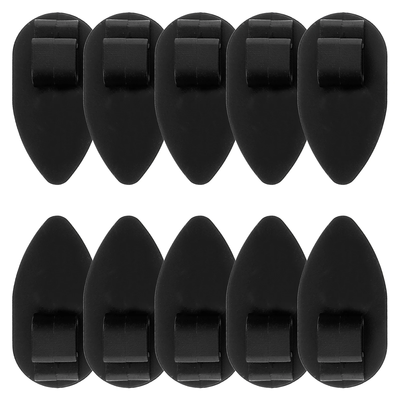 

10pcs Carpet Pad Fastener Foot Mat Fixing Floor Mats Antislip Keepers Plastic Reusable Vehicle Supply