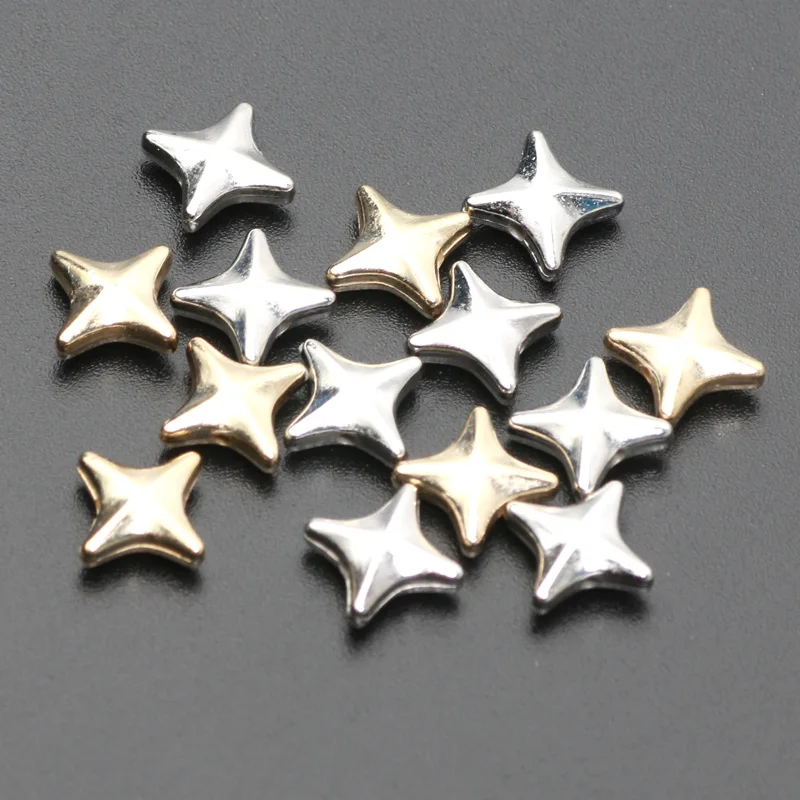 100 stücke ccb fliegende Darts Perlen Acryl lose Spacer Perlen für Schmuck machen DIY Armband Halskette Ohrringe handgemachte Accessoires