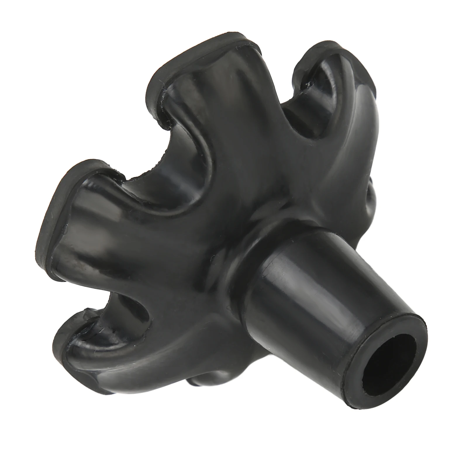 Cane Tips 6 Pillar Design Nonslip Rubber 19mm Crutch Tips with for Walking Stick Shooting Stick Crutches Accessories