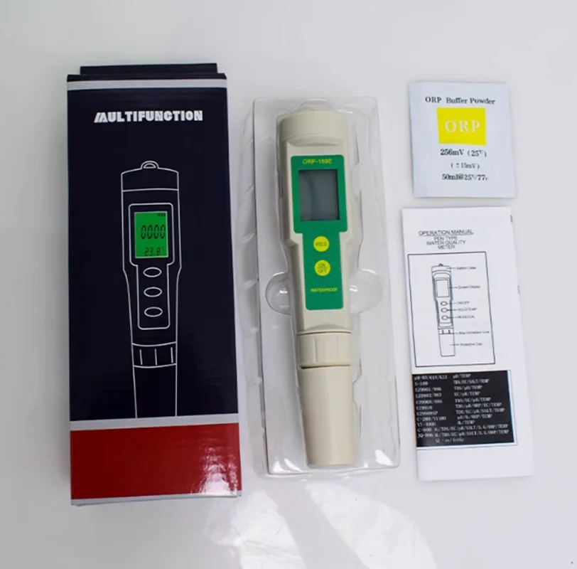 Negative potential oxidation-reduction ORP meter Portable oxidation-reduction potential measuring instrument Liquid mv value