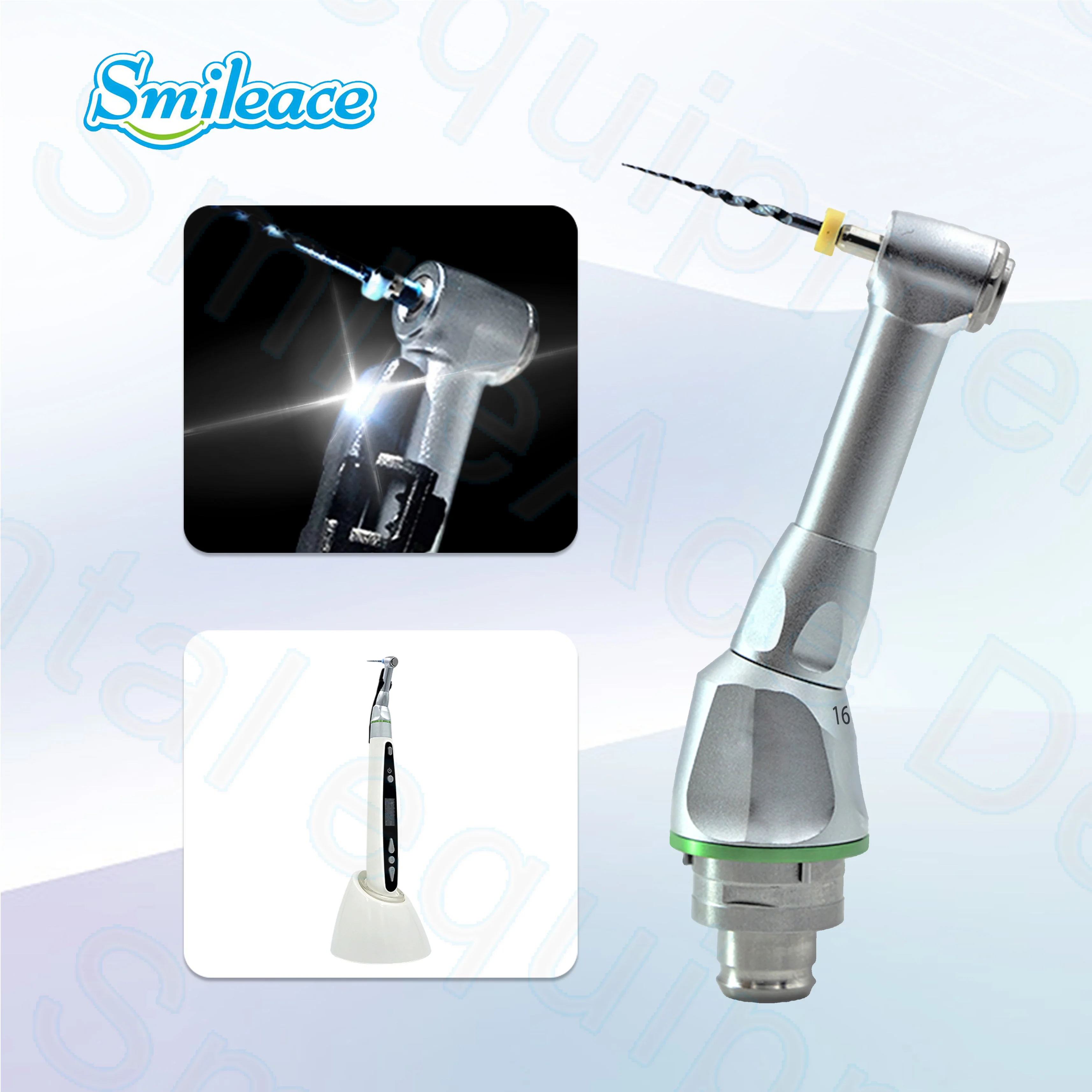 Tête d'endomoteur dentaire 16:1, contre-Angle, fichiers Niti rotatifs, Machine à utiliser, Endodontie, Canal radiculaire, Instrument de dentisterie