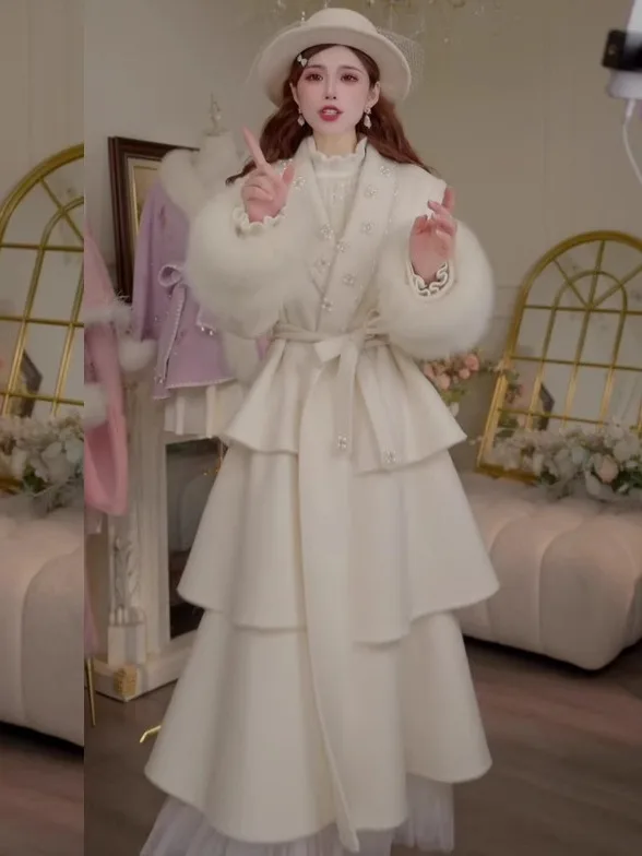 

Корейское шерстяное пальто-ветровка Slim Fit, однотонное, молодежное, антивозрастное, модное, для повседневной носки