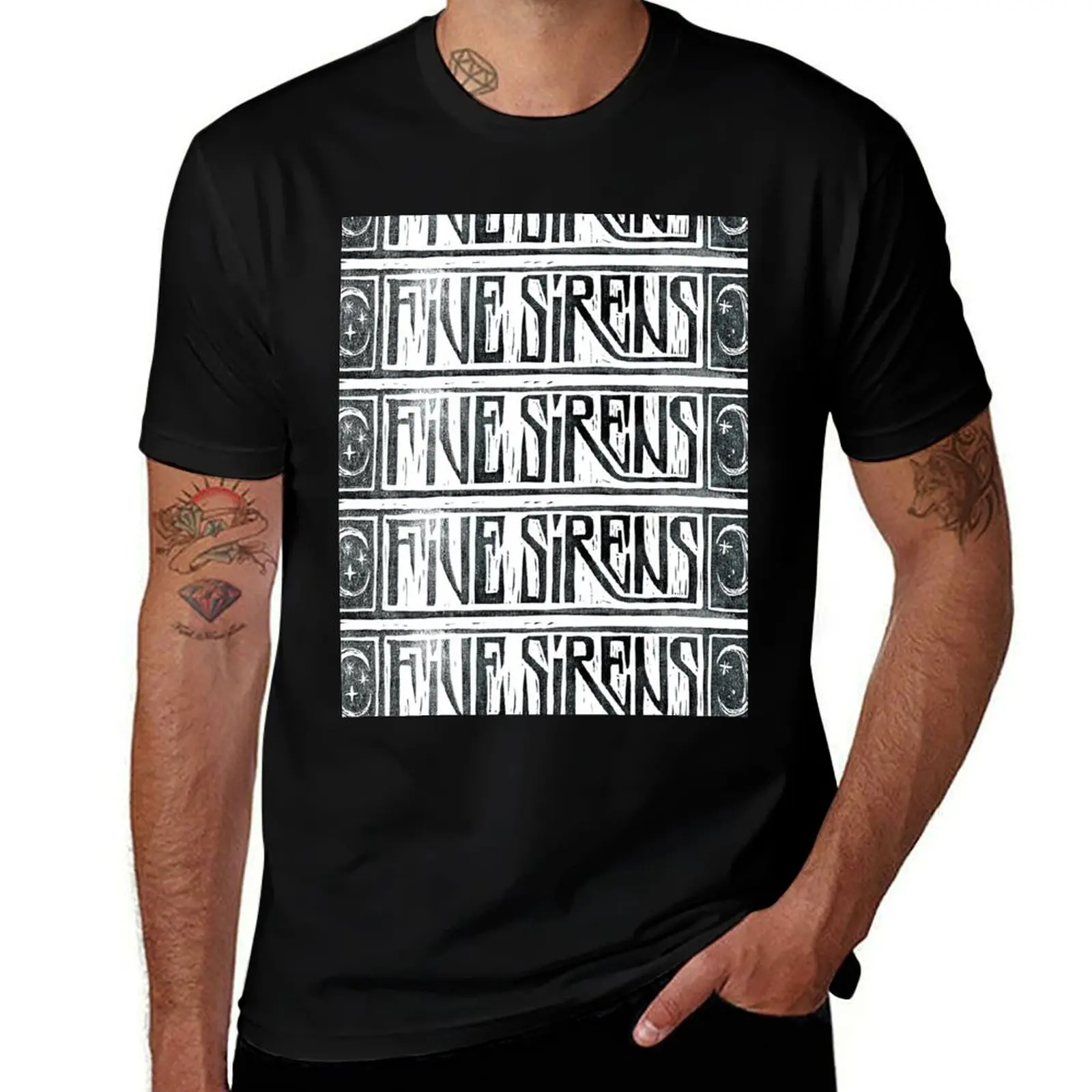 

Five Sirens T-Shirt graphic t shirts for man t shirts with prints