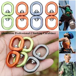 Accessories Mountaineering Protective Equipment Professional Carabiner Climbing Key Hooks C Rotating Ring Security Master Lock