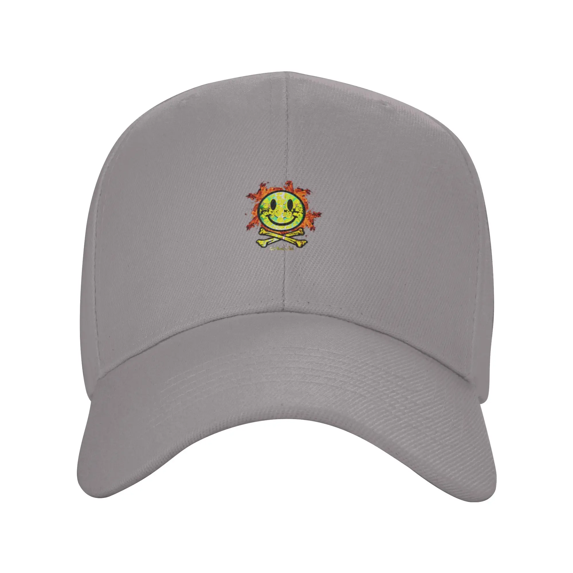 Fatboy Slim Inspired Retro Music Design for Fans of Electronic Dance Trendy Baseball Cap Street Stroll Mesh Back Headwear