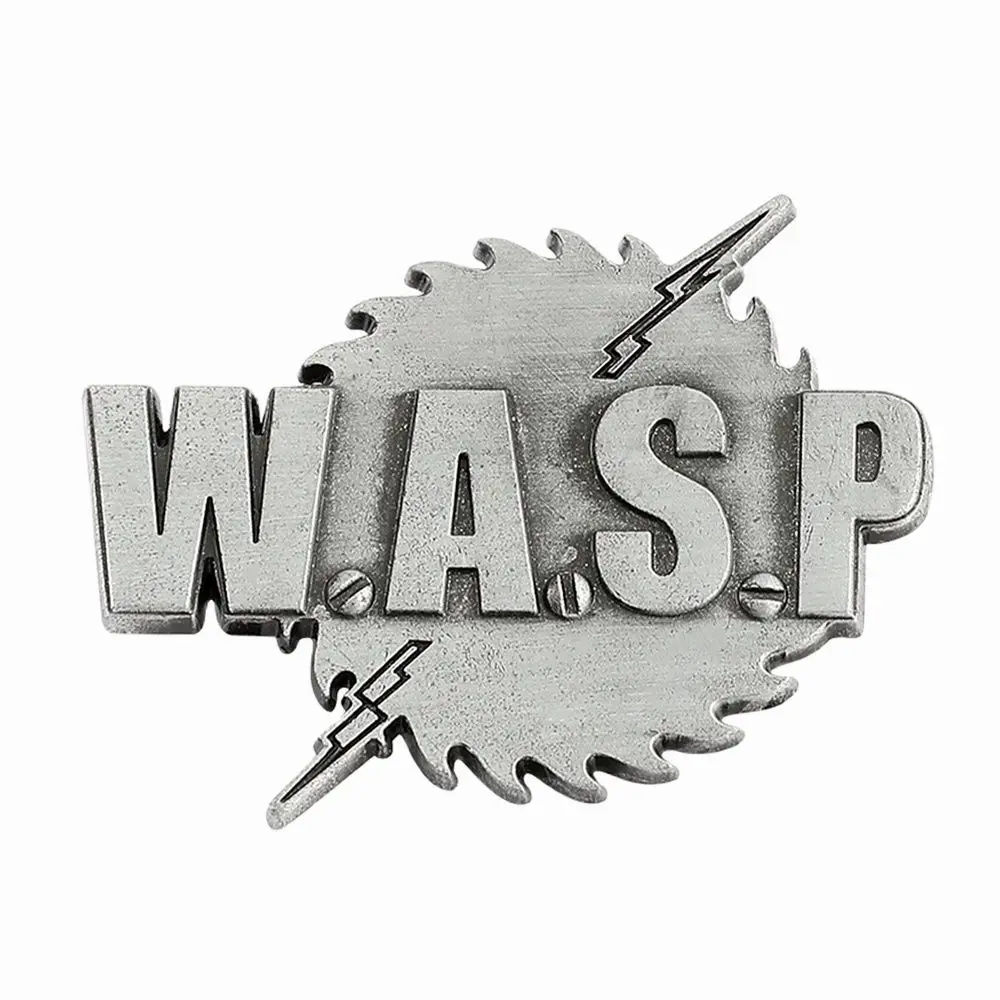 Stranger Pin Eddie Munson WASP Pins Badge Button Brooch for Backpacks and Jacket Vintage Jewelry Fans Gifts