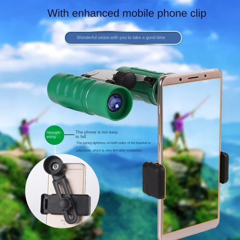 New Mini Portable Binoculars High Magnification High Definition Telescope Outdoor Camping Entertainment Telescope