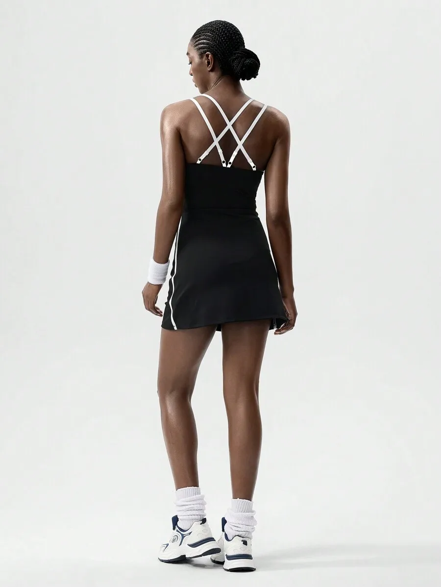 

Backless Women Active Dress For Yoga Tennis Sport