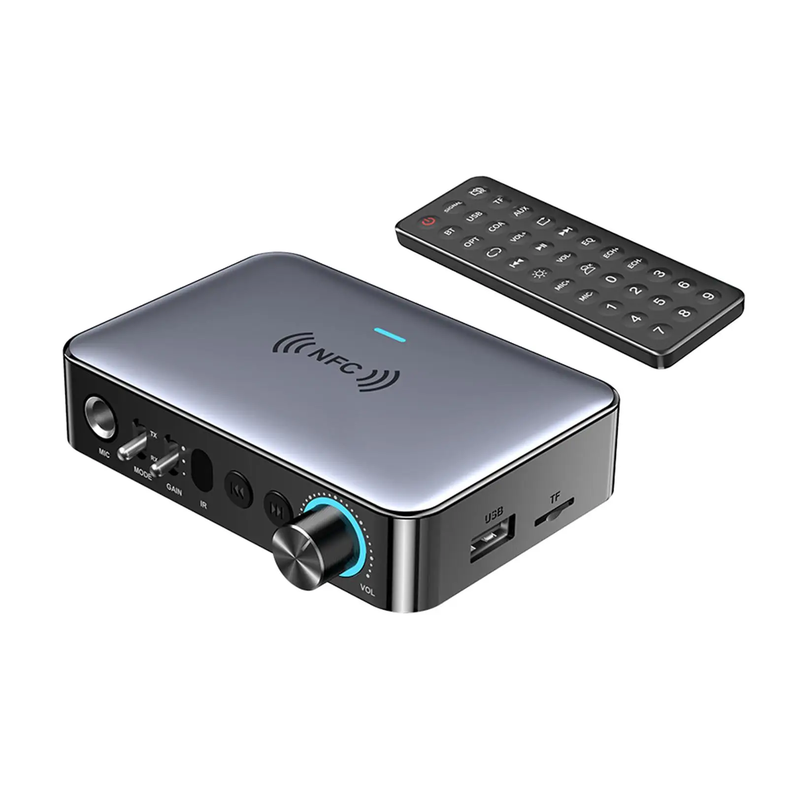 V5.1 Transmitter Receiver AUX Adapter for Headphones Speakers