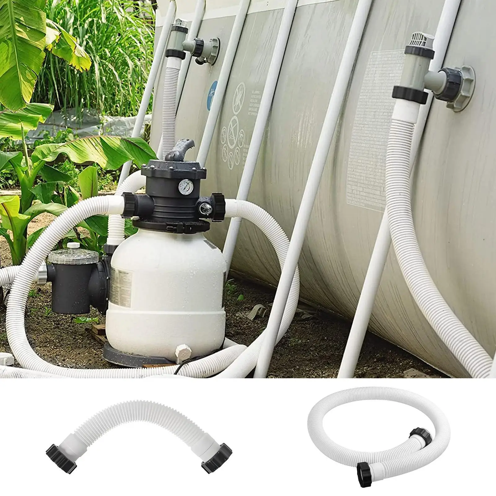 40cm 150cm Pool Sand Filter Pumps Hose Swimming Pools Pump Replacement Hose Interconnecting Hose Pool 11535 Accessories
