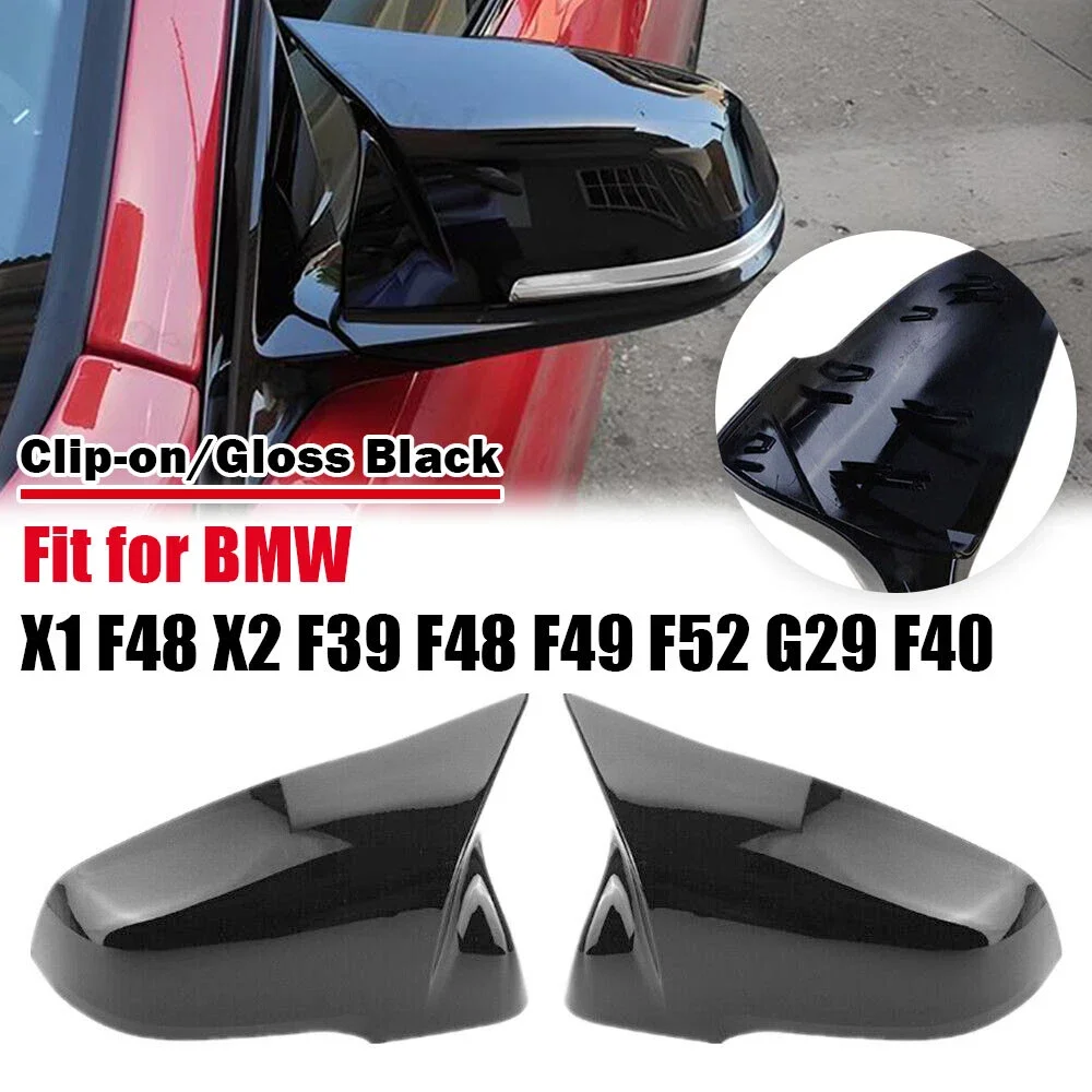 

For BMW X1 F48 X2 F39 Z4 G29 F45 F46 F52 F40 Toyota Supra Car Replacement Rearview Side Mirror Cover Wing Cap Exterior Case Trim