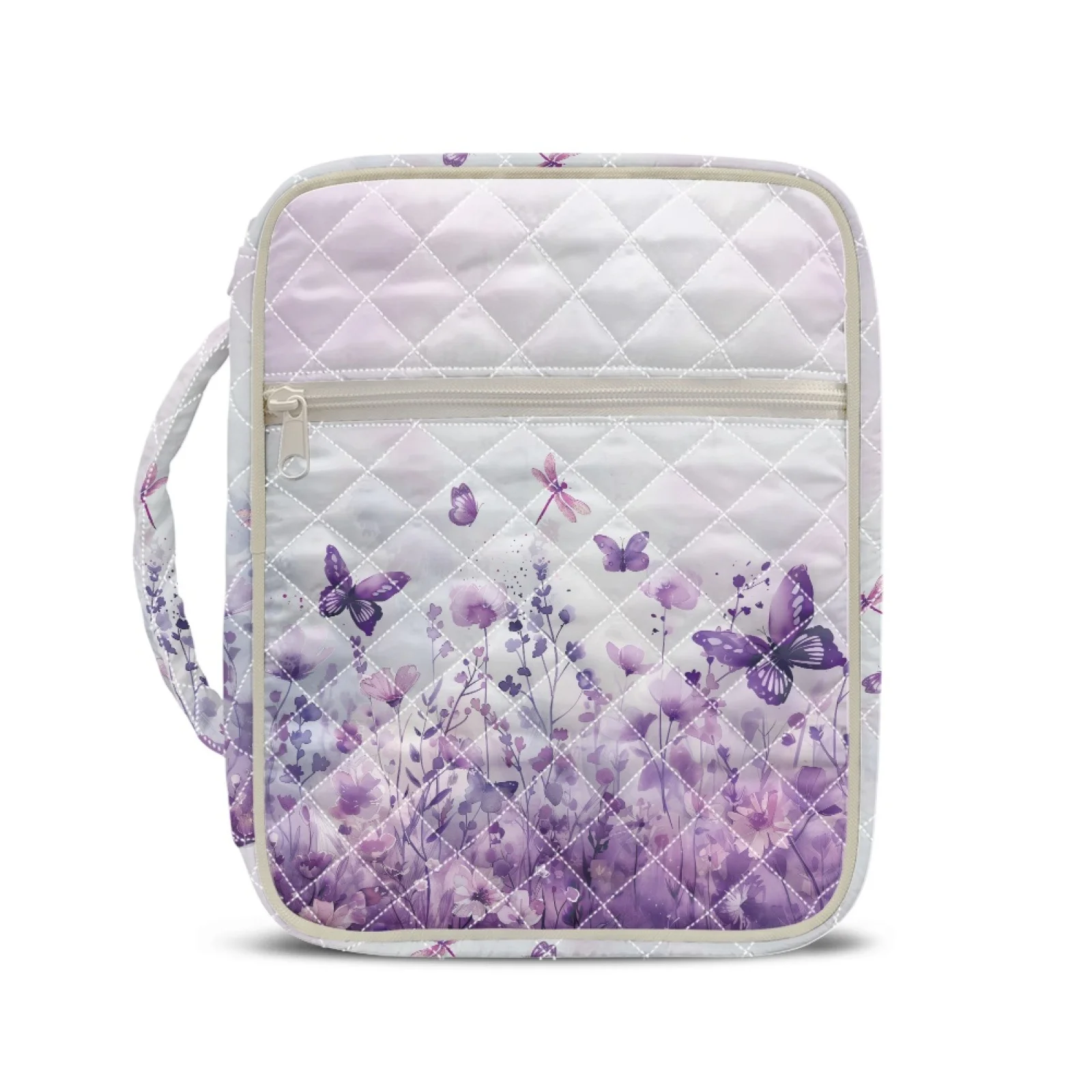 Coloranimal Cow Flowers Soft Bibles Protector Box for Estudio Polyester Bible Carrier Tote Bag 2026 Collection