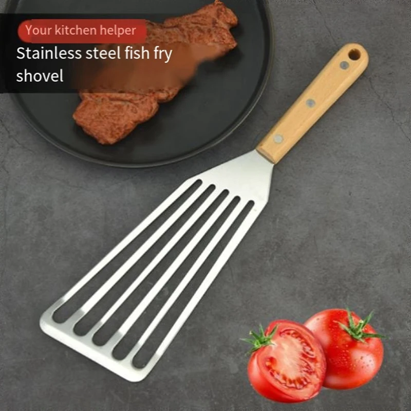 ABRE-Steak Spatula Multifunctional Kitchen Spatula, Frying Pan Gadget, Kitchen Utensils, Cooking Accessories