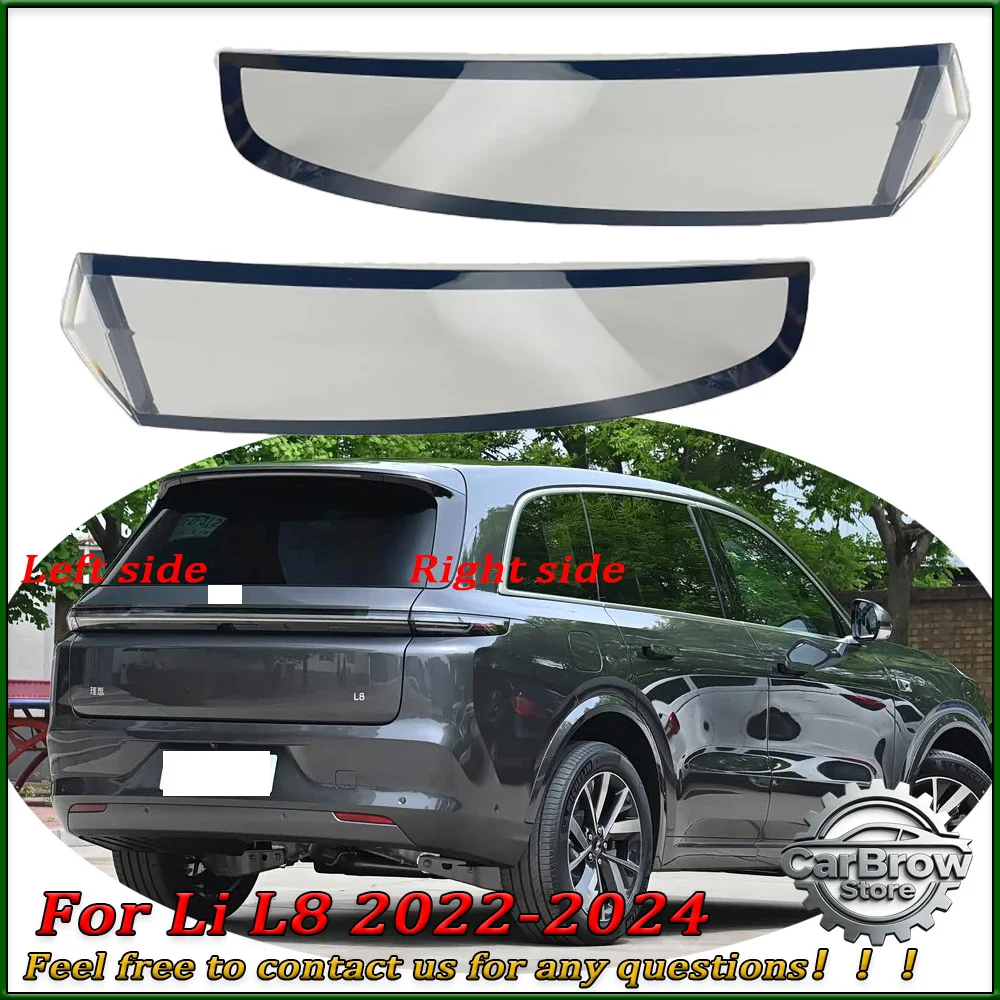 

For Li L8 2022 23 24 2025 Rear Outer Tail Lamp Cover Brake Lights Shell Replace The Original Lampshade