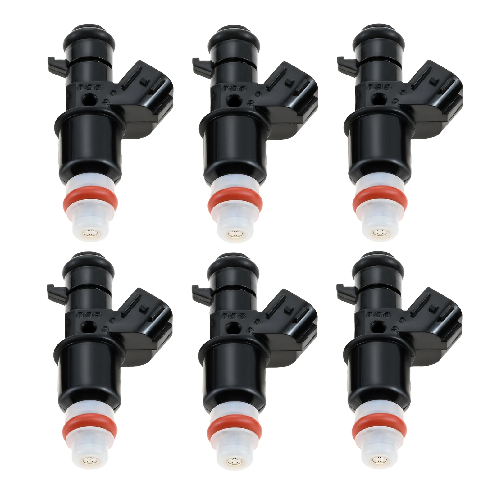 Inyector de combustible para coche, 6 uds., 16450RCAA01 8001492N FJ485, para 2003 2004 2005 2006 2007 Acura MDX TL Saturn Vue 2013 2014 2015 Acura ILX